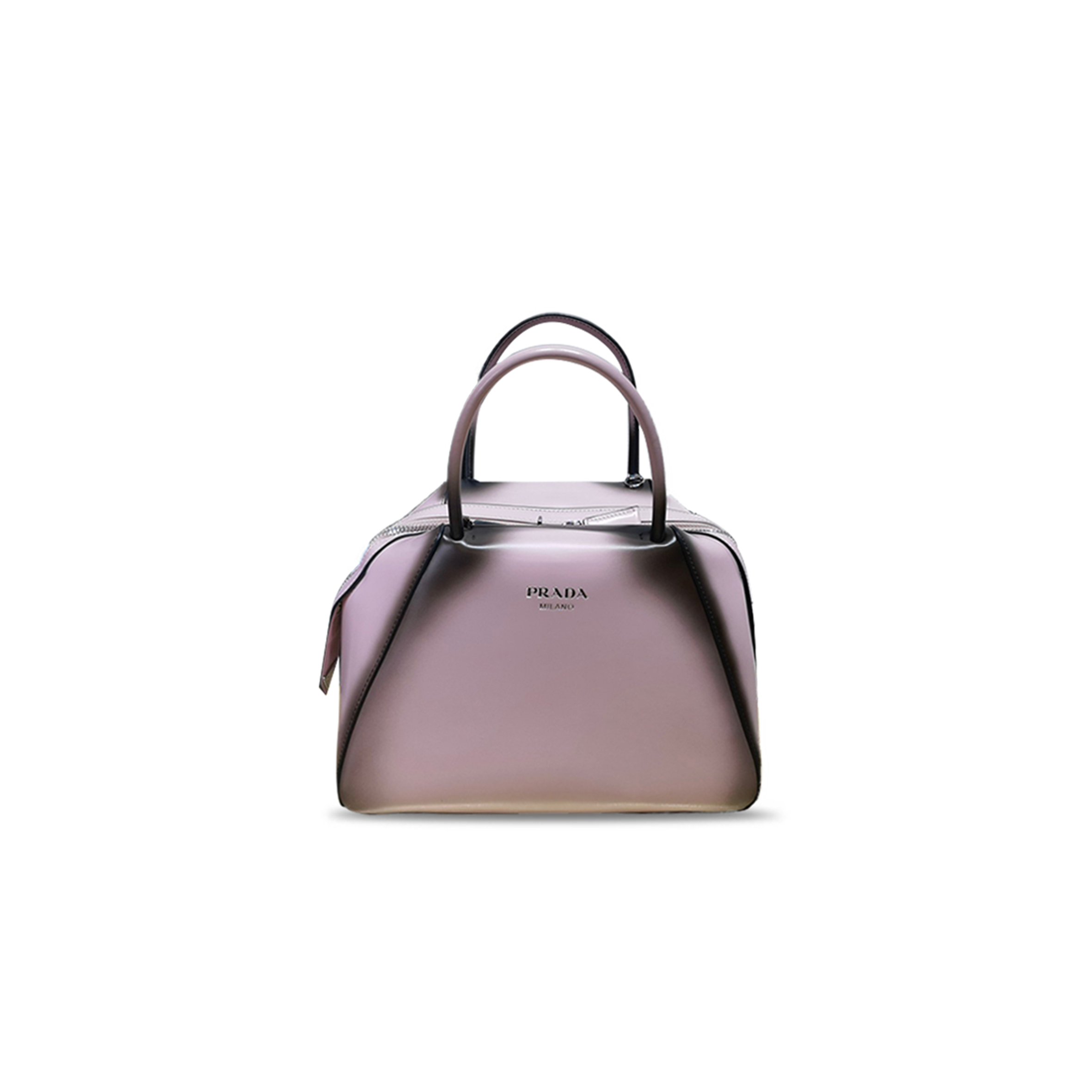 PRADA SMALL BRUSHED LEATHER SUPERNOVA HANDBAG 1BA366 (25.5*18*13.5cm) 